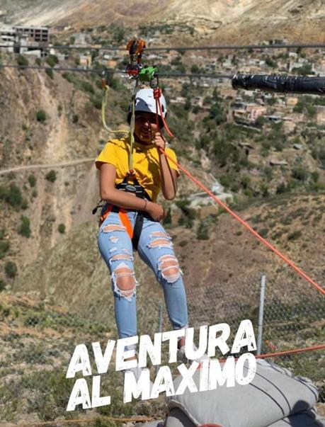 Real de Catorce cuenta ya con tirolesa de 500 metros de altura