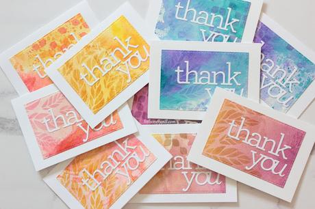 Quick and Easy Thank You Cards
