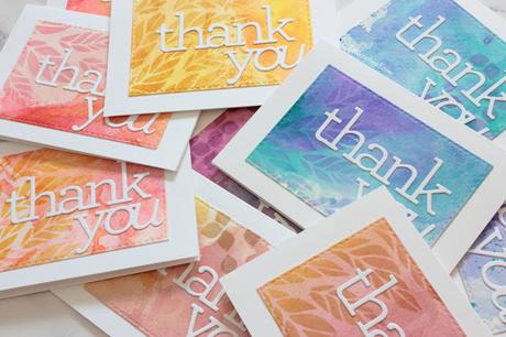 Quick and Easy Thank You Cards