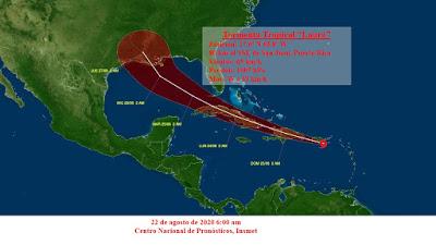 Tormenta tropical Laura: Caribe