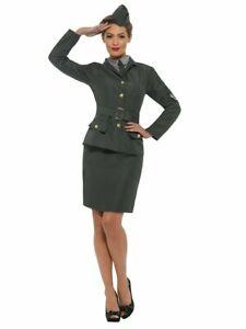 Falda Disfraz De Militar Mujer