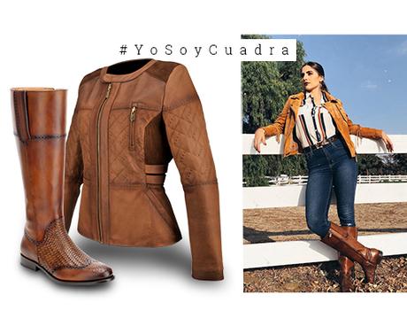 Falda Botas Outfit Invierno Mujer