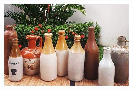 Colección de Botella de Épocas Pasadas en Panamá