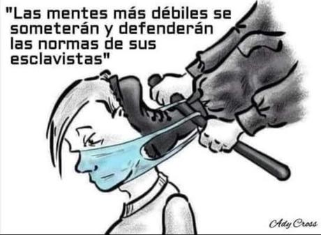 Es Peor el Esclavo que Defiende la Tiranía, que Mismo el Tirano.