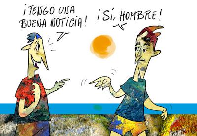 “Conspiranoides”, contra las mascarillas obligatorias. Y el rey emérito, anfitrión de MBZ, uno de los hombres más poderosos del mundo árabe.