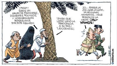 “Conspiranoides”, contra las mascarillas obligatorias. Y el rey emérito, anfitrión de MBZ, uno de los hombres más poderosos del mundo árabe.