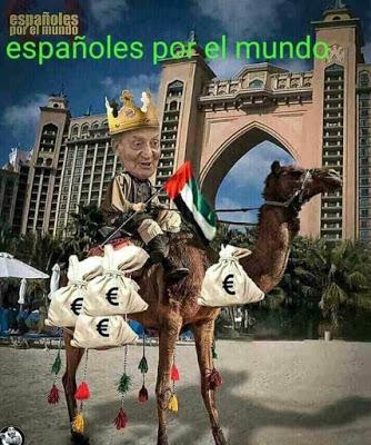 “Conspiranoides”, contra las mascarillas obligatorias. Y el rey emérito, anfitrión de MBZ, uno de los hombres más poderosos del mundo árabe.