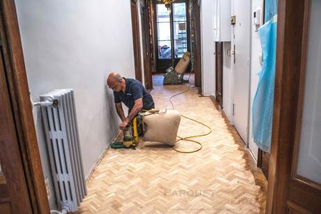 Cómo acuchillar un parquet