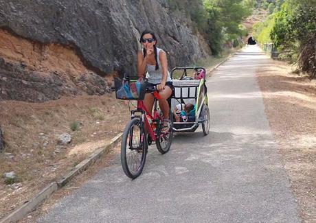 Vía Verde Val del Zafán con niños: comenzando en la comarca del Matarraña