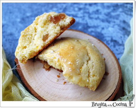 Galletas lemon pie y jengibre confitado Galletas lemon pie y jengibre confitado