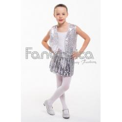 Falda De Lentejuelas De Colores