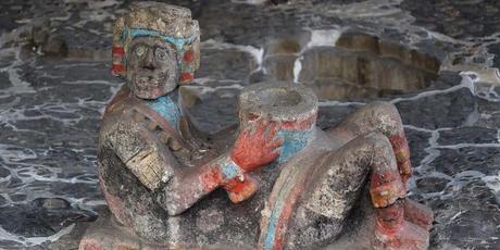 Chac mool en la cultura Tolteca