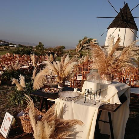 Boda Molino Fernán Pérez en Cabo de Gata (Almería).
