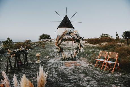 Boda Molino Fernán Pérez en Cabo de Gata (Almería).