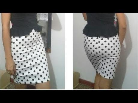 Falda Con Cremallera Delantera Outfit