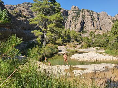 Piscinas naturales y zonas de baño de la Comarca del Matarraña y alrededores para ir con niños