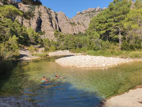 Piscinas naturales y zonas de baño de la Comarca del Matarraña y alrededores para ir con niños