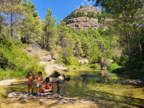 Piscinas naturales y zonas de baño de la Comarca del Matarraña y alrededores para ir con niños