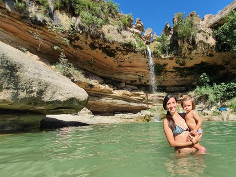 Piscinas naturales y zonas de baño de la Comarca del Matarraña y alrededores para ir con niños