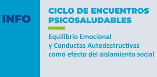 La Provincia participa de un ciclo de encuentros psicosaludables