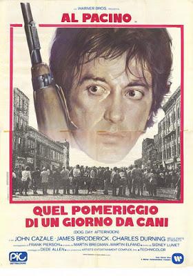 TARDE DE PERROS (Dog day afternoon) (USA, 1975) Policíaco, Social