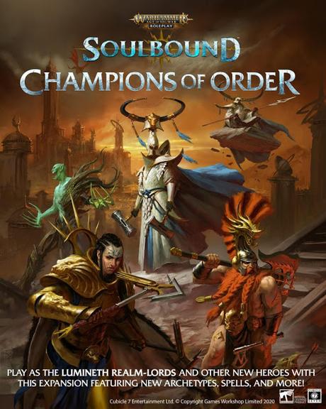 Presentación de Champions of Order para AoS: Soulbound