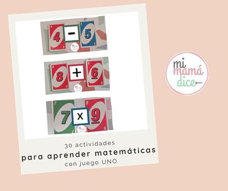 30 actividades para aprender matemáticas con juego UNO 30 actividades para aprender matemáticas con juego UNO
