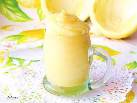 Lemon curd o crema de limón