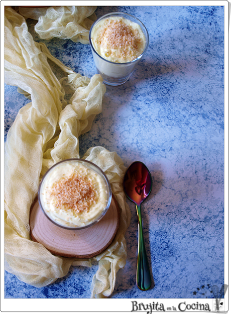 Cheesecake de limón en vasitos