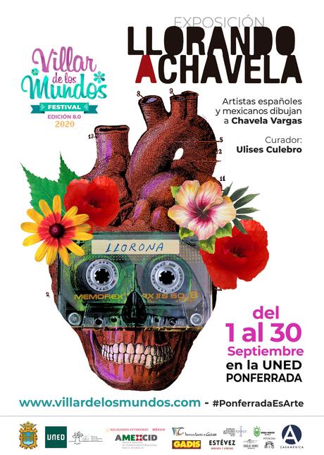 Villar de los Mundos presenta la exposición «llorando a Chavela» que podrás disfrutar durante septiembre en el edificio de la UNED