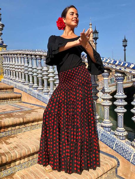 Faldas Tipo Flamenco