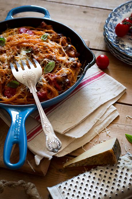 PASTA ALLA NORMA GRATINADA PASTA ALLA NORMA GRATINADA