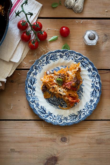 PASTA ALLA NORMA GRATINADA PASTA ALLA NORMA GRATINADA