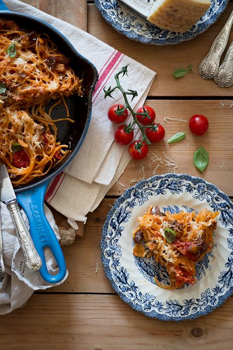 PASTA ALLA NORMA GRATINADA PASTA ALLA NORMA GRATINADA