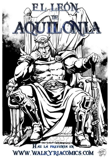 Primera ilustración de EL LEÓN DE AQUILONIA