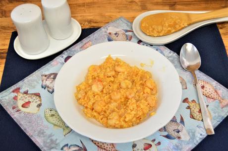 RISOTTO DE GAMBAS las delicias de Mayte, risotto, risotto de gambas, risotto de gambas italiano, risotto de gambas receta, risotto gambas, risotto mariscos, risotto receta,
