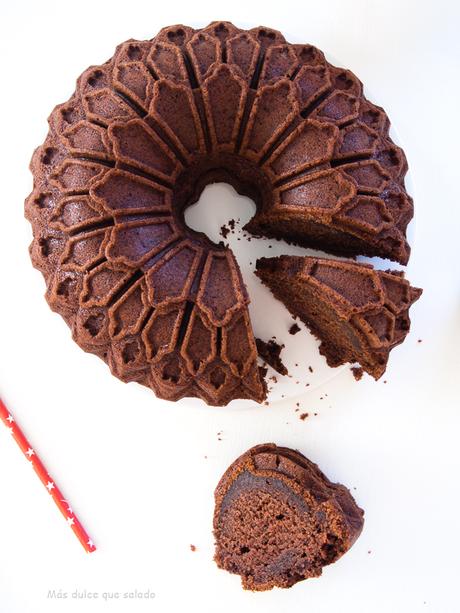 Bundt cake de chocolate y coca cola Bundt cake de chocolate y coca cola