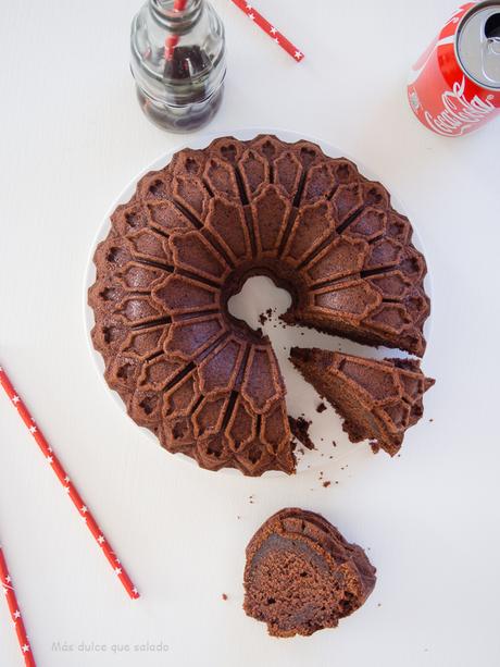 Bundt cake de chocolate y coca cola Bundt cake de chocolate y coca cola