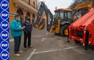 CAÑETE RECIBE MAQUINARIA Y EQUIPOS PARA REFORZAR SERVICIO DE SANEAMIENTO...