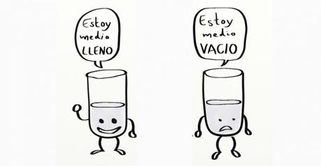 Efecto Marco: Tus decisiones dependen de si ves el vaso medio lleno o medio vacío Efecto Marco: Tus decisiones dependen de si ves el vaso medio lleno o medio vacío