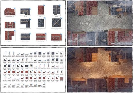 Y ahora, tejados: Ayudas para planos, mapas, descripciones,...