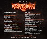 Resurrection Fest edición online 2020 Resurrection Fest edición online 2020