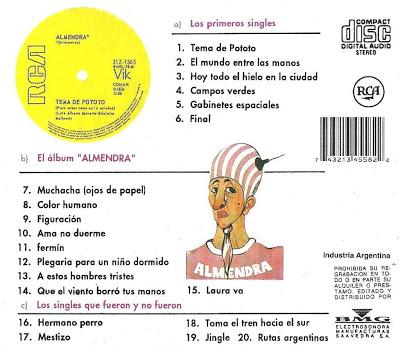 Almendra - Cronología (Primer álbum y Singles - 1969 - 1992) Almendra - Cronología (Primer álbum y Singles - 1969 - 1992)