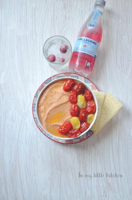 Hummus de tomates asados con Degustabox