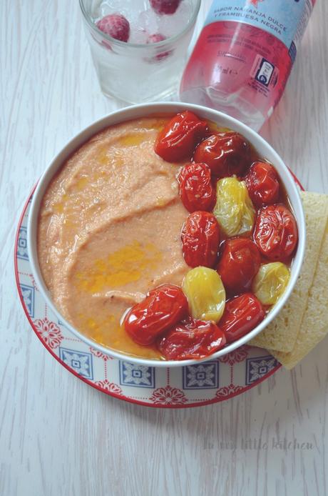 Hummus de tomates asados con Degustabox