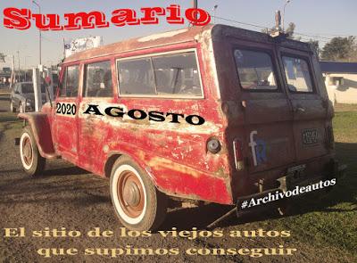 Sumario de agosto de 2020