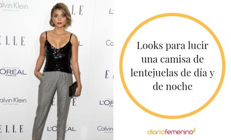 Look Falda Lentejuelas Plateada