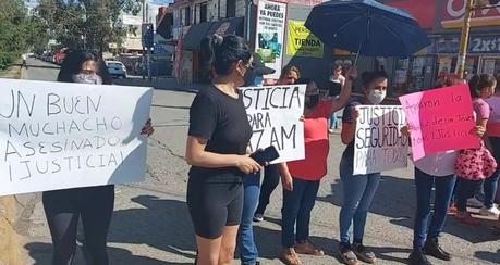 Vecinos de B. Anaya piden justicia por joven asesinado en asalto