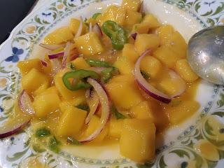 CEVICHE DE MANGO DE LA AXARQUÍA MALAGUEÑA