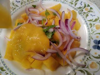 CEVICHE DE MANGO DE LA AXARQUÍA MALAGUEÑA